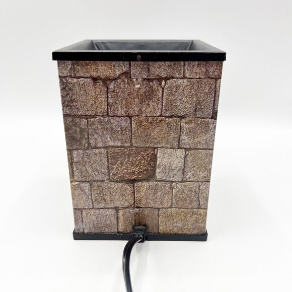 Candle Warmers Glowing Fireplace Fragrance Melt Warmer Electric WORKS *READ - Picture 3 of 13